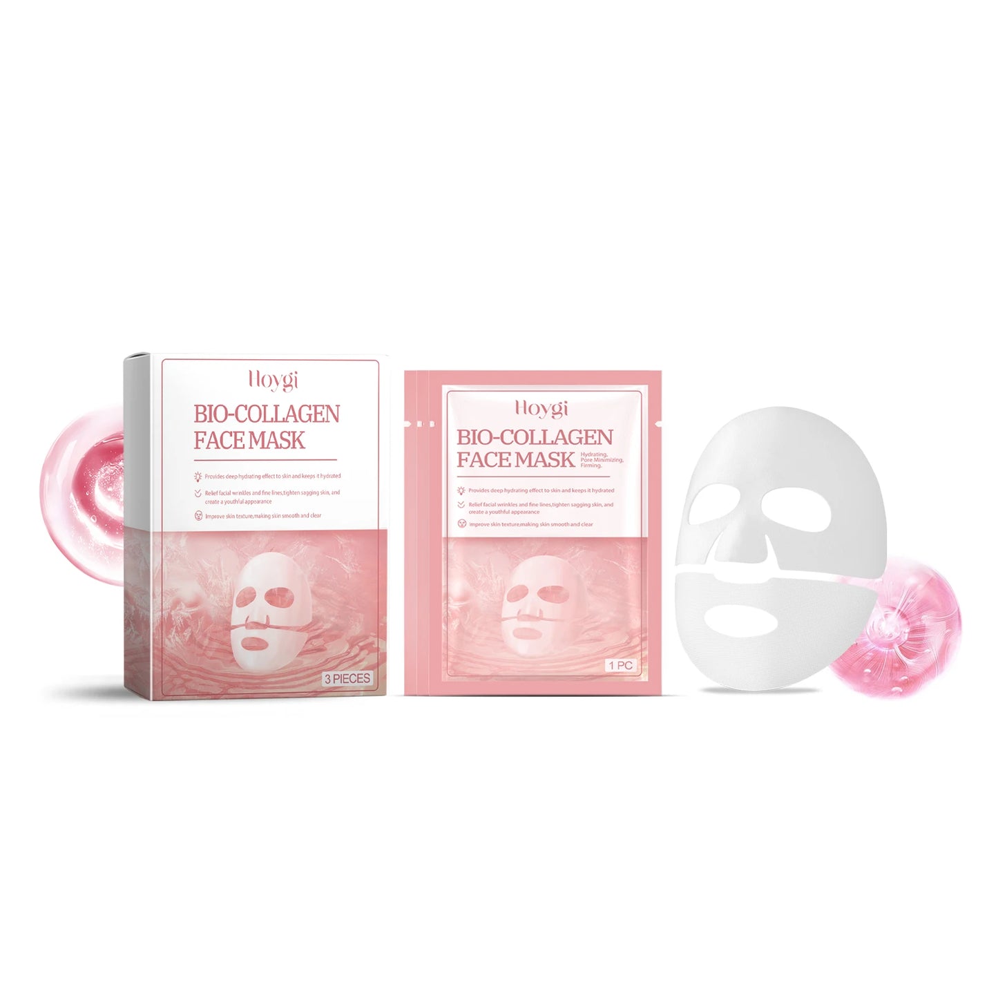 Hoygi Collagen Face Mask Hydrating Overnight Lifting Rejuvenation