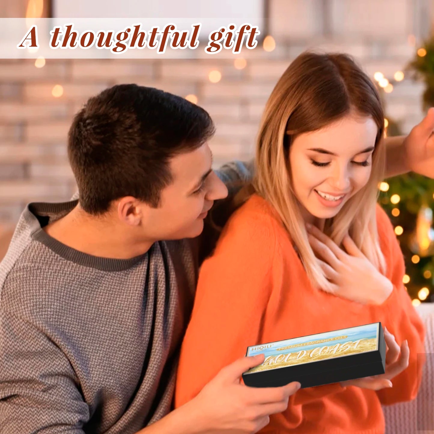 HIQILI Gold Coast Fragrance Oils Gift Set 6 Pack Aromatherapy