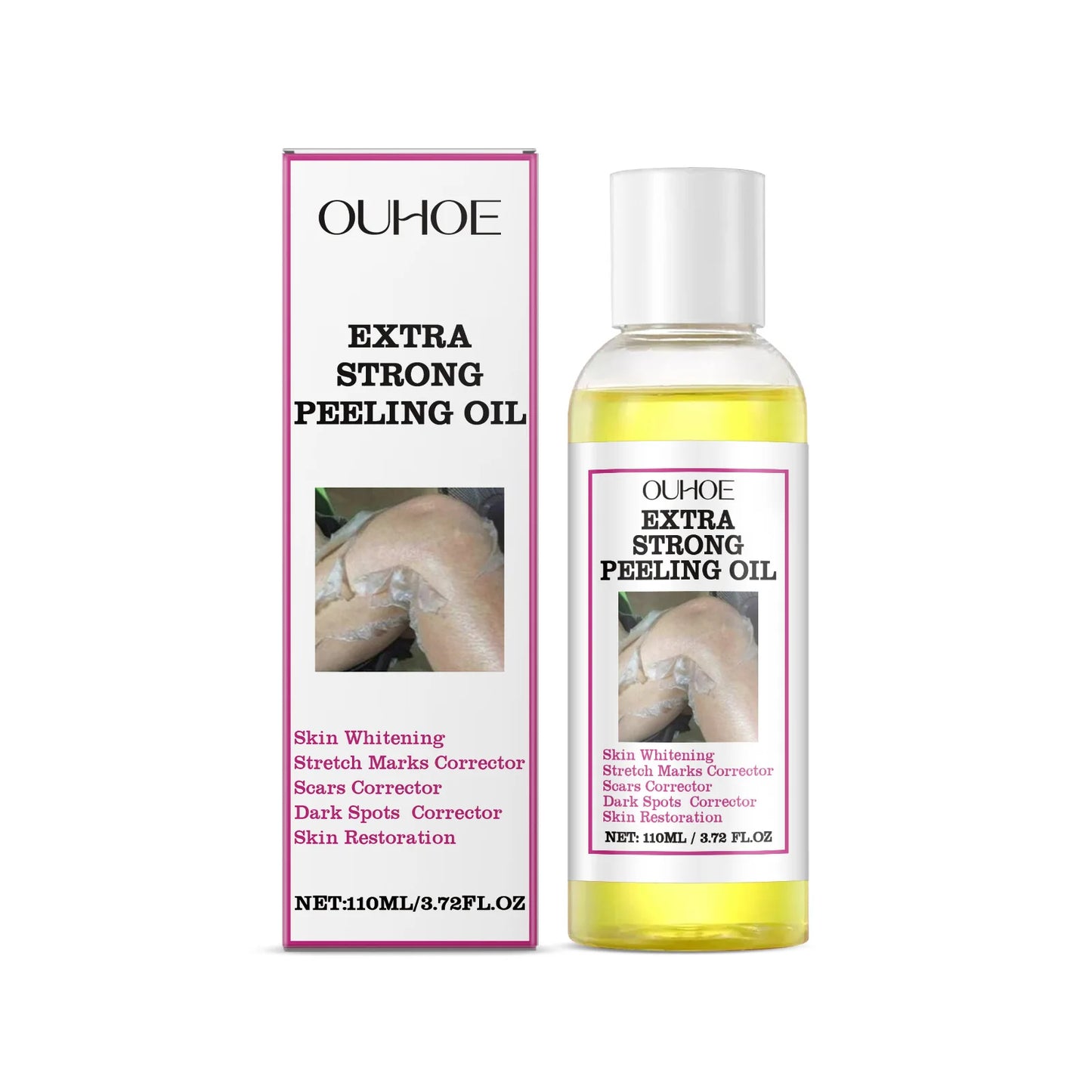 Zen Active Living Gentle Body Peeling Oil For Exfoliating Skin Tone