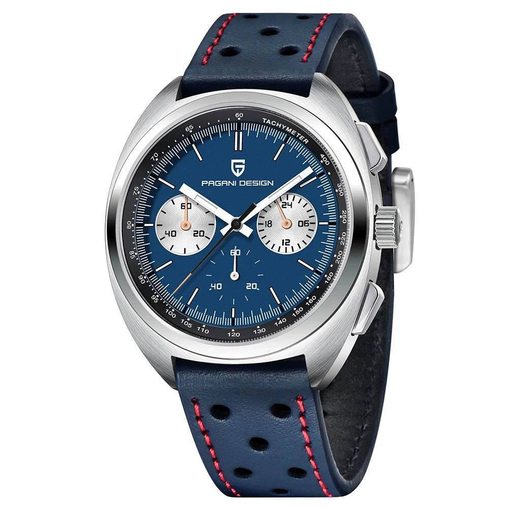Pagani Design VK63 Sport Chronograph Stainless Steel Quartz Wristwatch