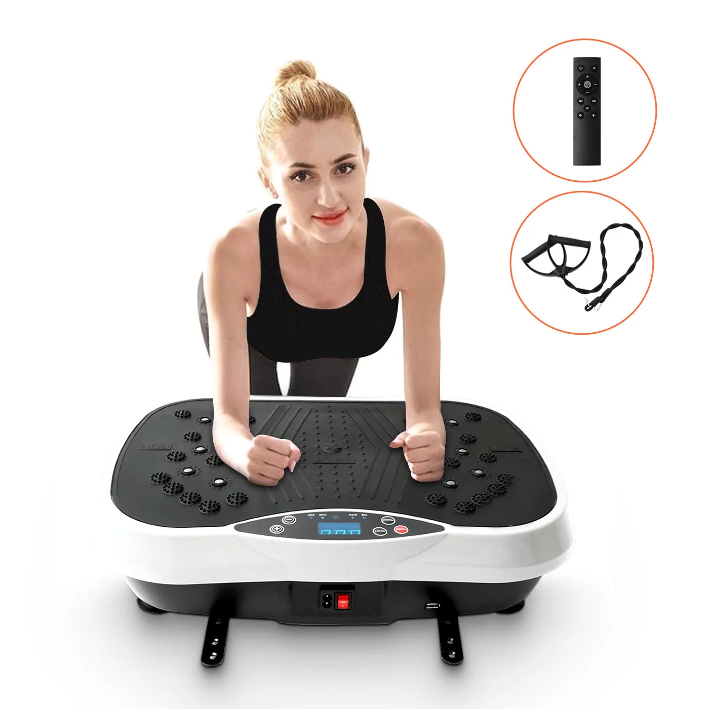 N Vibration Plate Exercise Machine For Whole Body Home Fitness