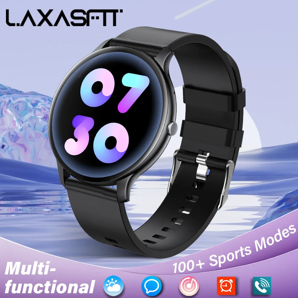 LAXASFIT Womens Smart Watch Bluetooth Talk Touch Screen IP68