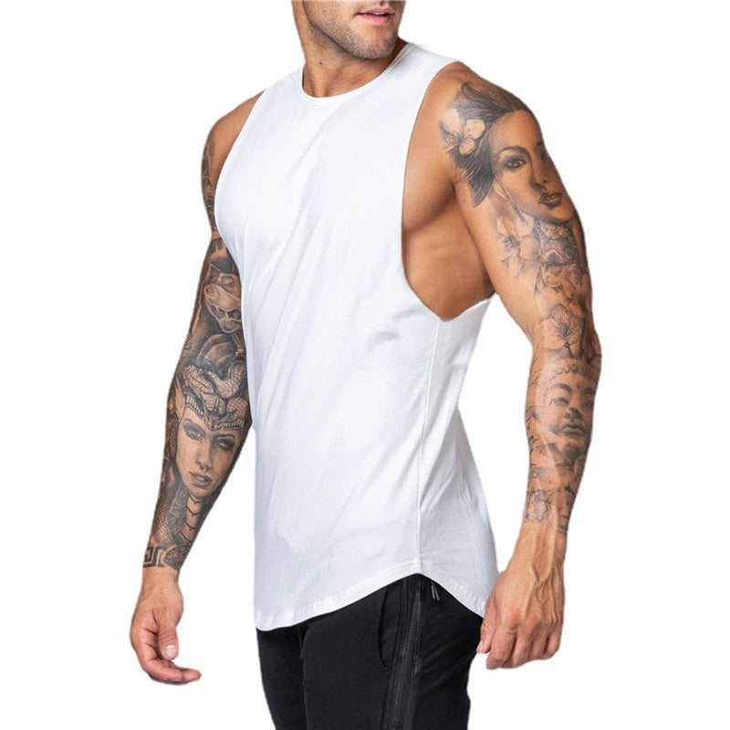 Women Breathable Cotton Tank Top Sleeveless Workout Vest