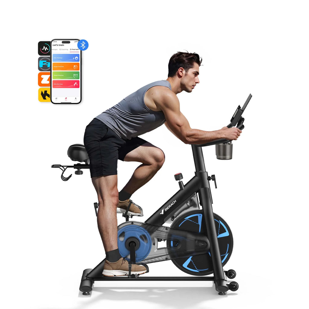 MERACH S36 Magnetic Indoor Cycling Bike With App Control