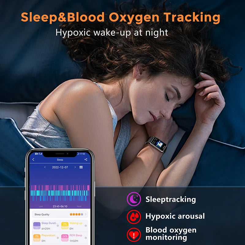 Zen Active Living Smart Watch ECG Heart Rate SpO2 Sleep