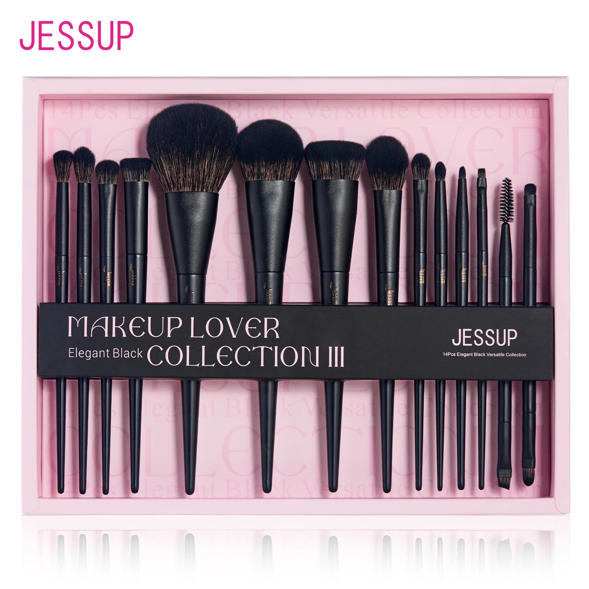 Jessup Makeup Brushes Set T336 Contour Foundation Eyeshadow Concealer Liner