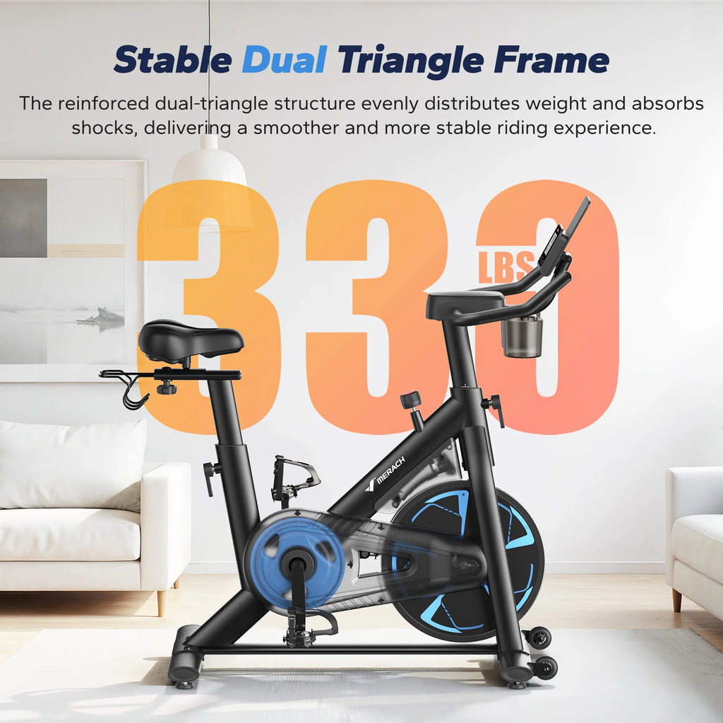 MERACH S36 Magnetic Indoor Cycling Bike With App Control