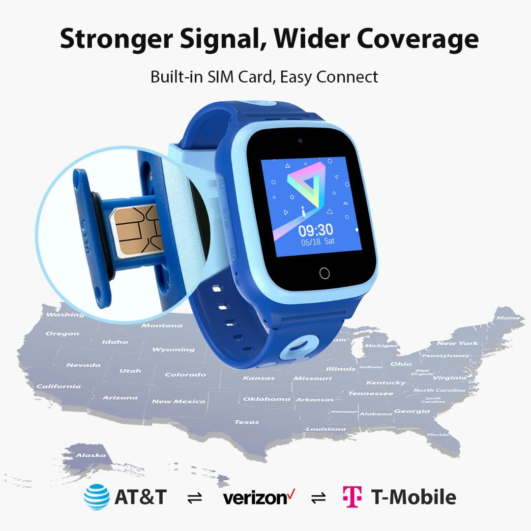 Zen Active Living 4G Kids Smartwatch With Video Call GPS