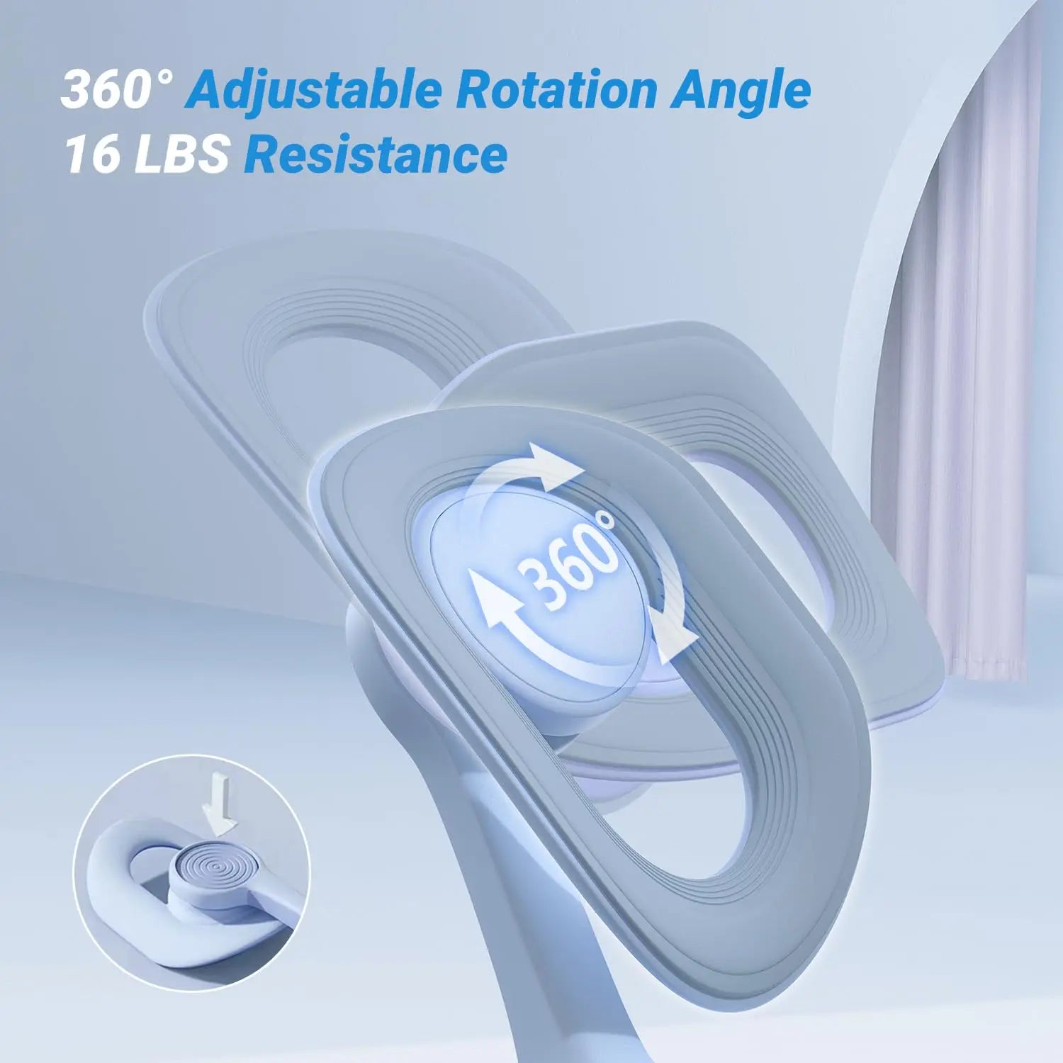 MERACH Thigh Trainer Pelvic Floor Muscle Inner Thigh Exercise Device