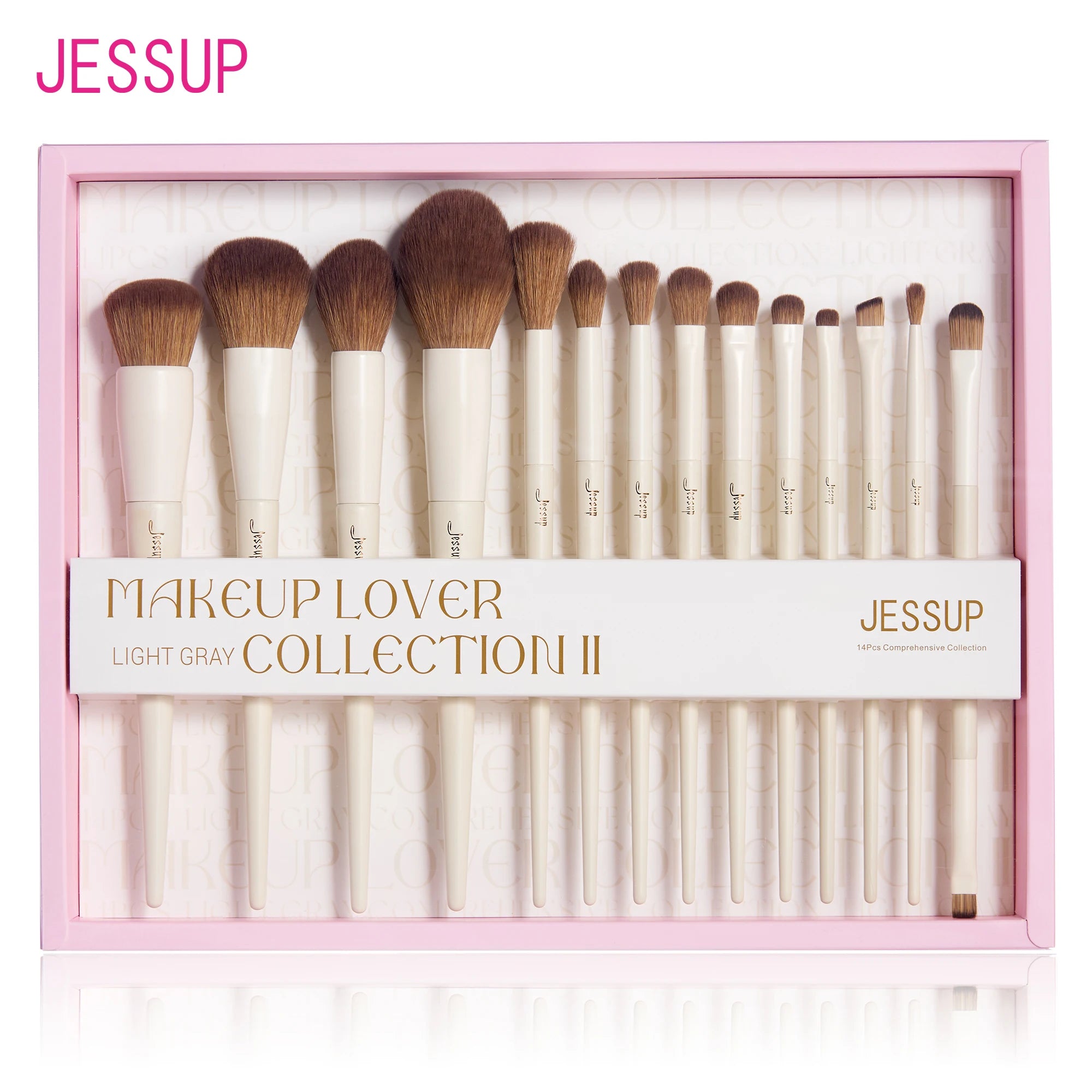 Jessup Makeup Brushes Set T336 Contour Foundation Eyeshadow Concealer Liner