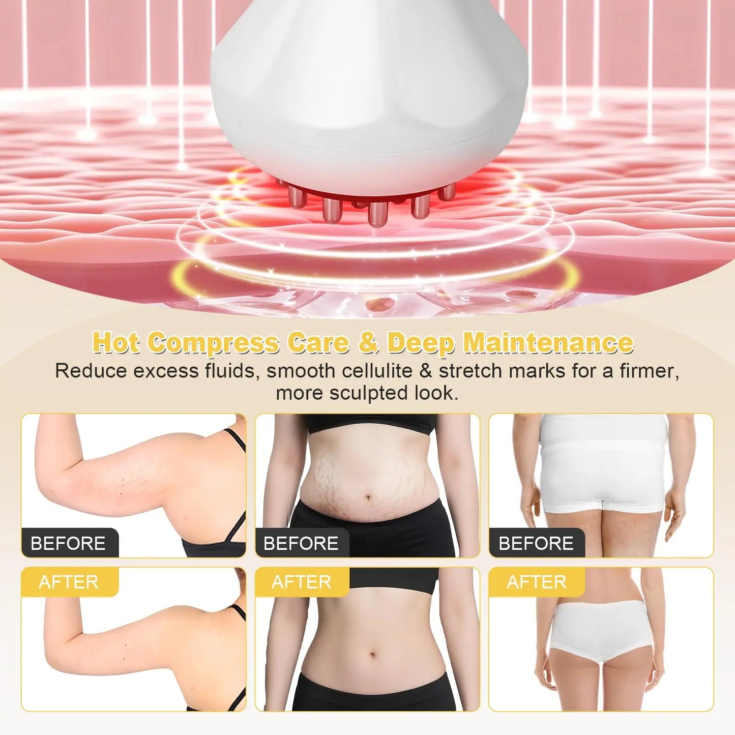 Zen Active Living Electric Lymphatic Drainage Massager For Body Sculpting