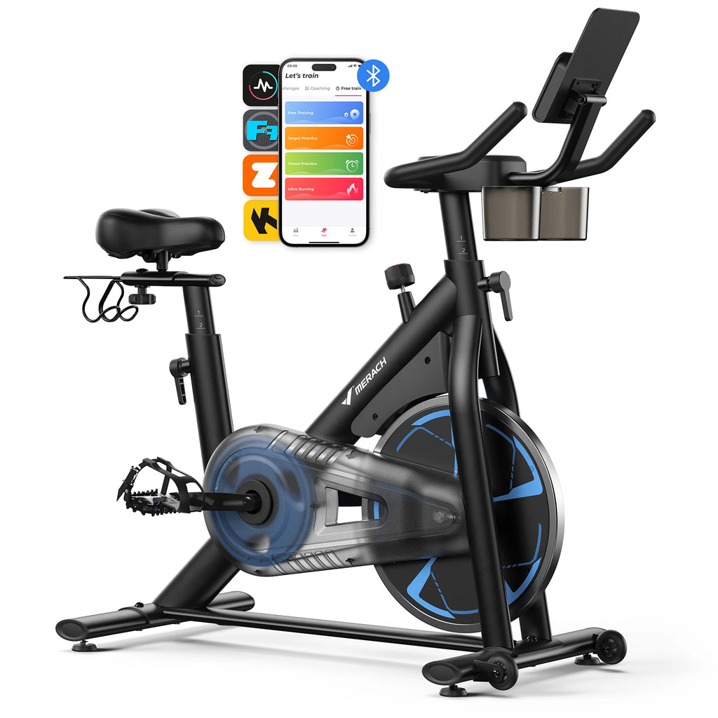 MERACH S36 Magnetic Indoor Cycling Bike With App Control