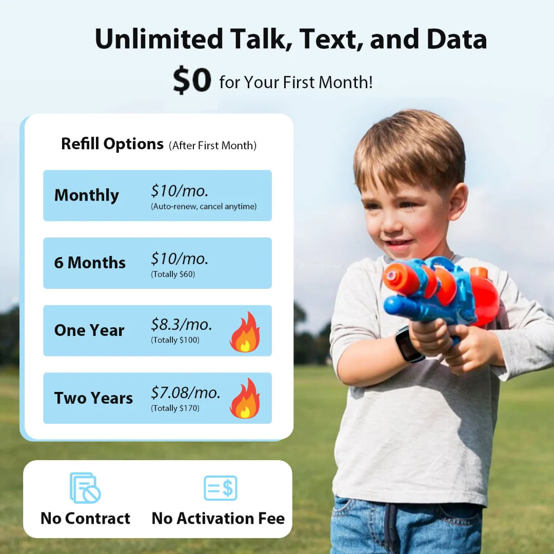 Zen Active Living 4G Kids Smartwatch With Video Call GPS