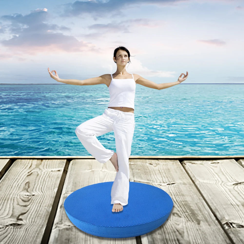 Yoga Balance Pad Foam Block By Feature4 For Home Fitness