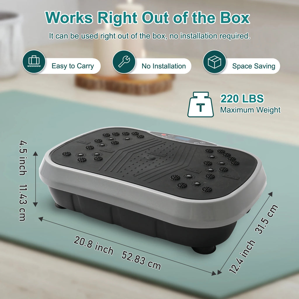 Vibration Plate Exercise Machine For Home Fitness Fat Burning