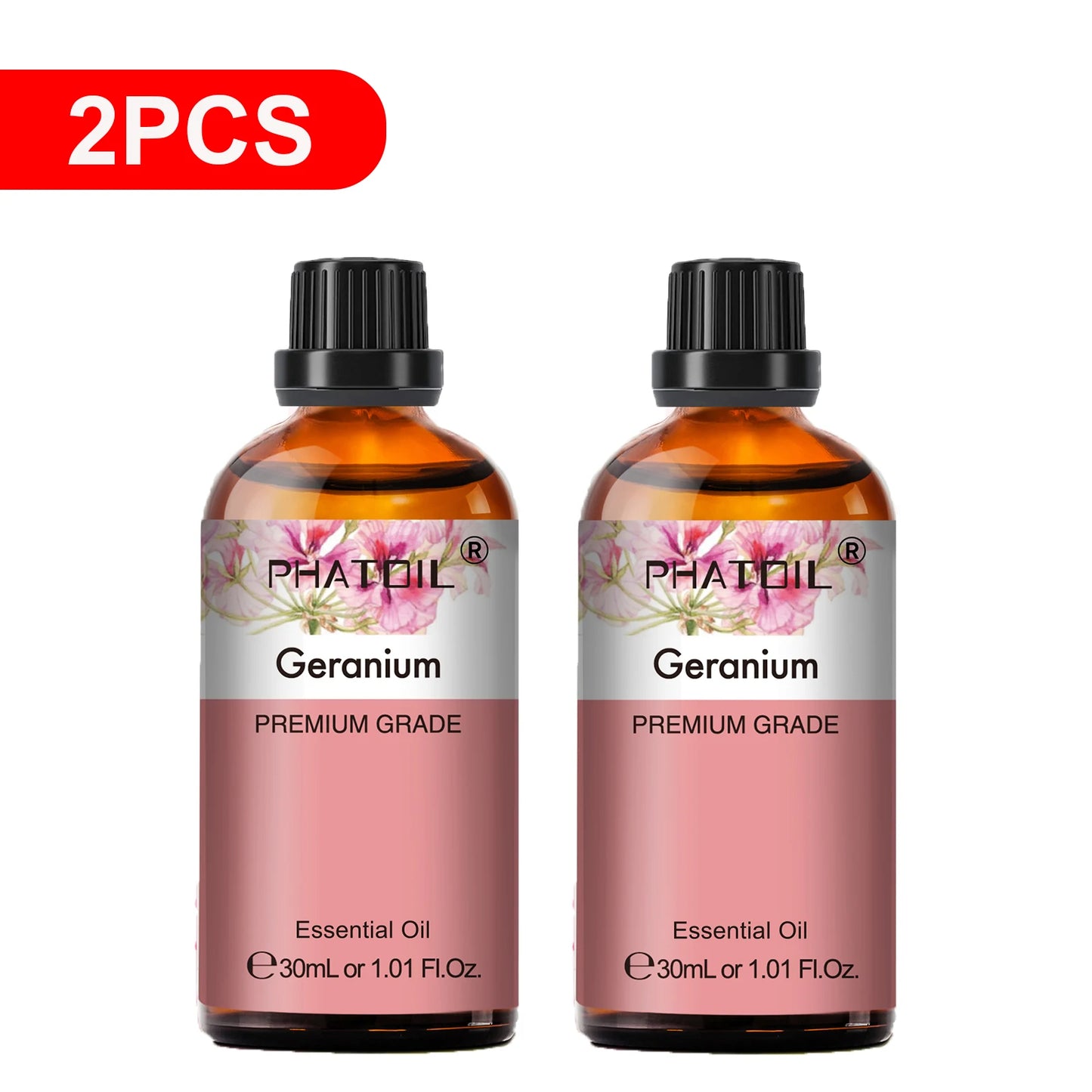PHATOIL Essential Oils Set Peppermint Rose Lemon Lavender Eucalyptus Diffuser