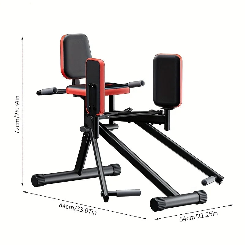 KBQ Adjustable Hip Abductor Machine for Home Leg Exercise