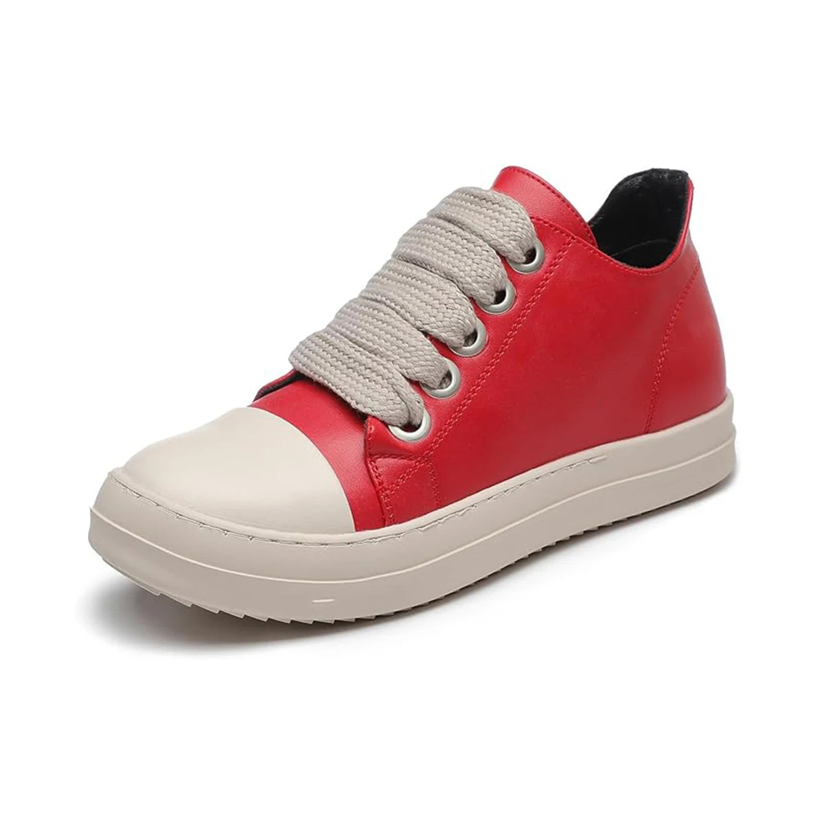 Men's Casual Shoes Low Cut Flat Bottom Minimalist College Style