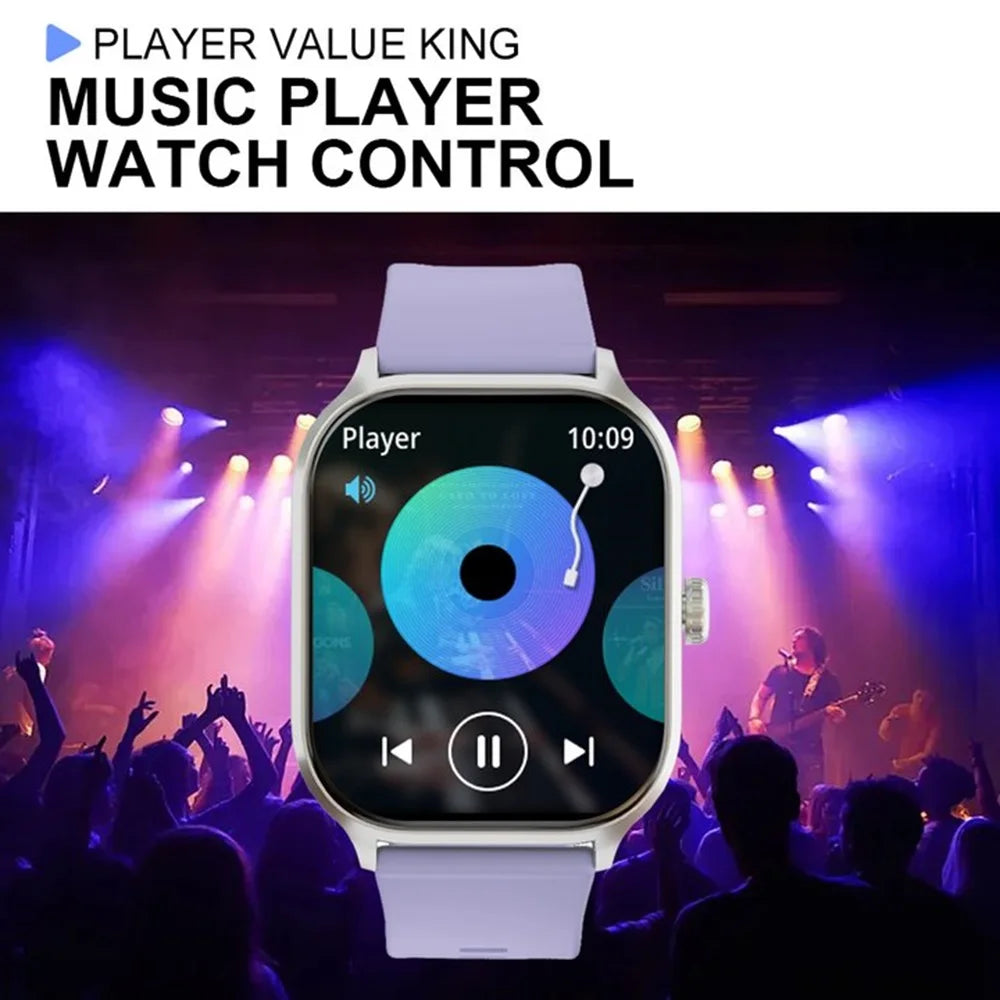 LAXASFIT Smart Watch Bluetooth Call Dial IP68 Waterproof Multi Sport