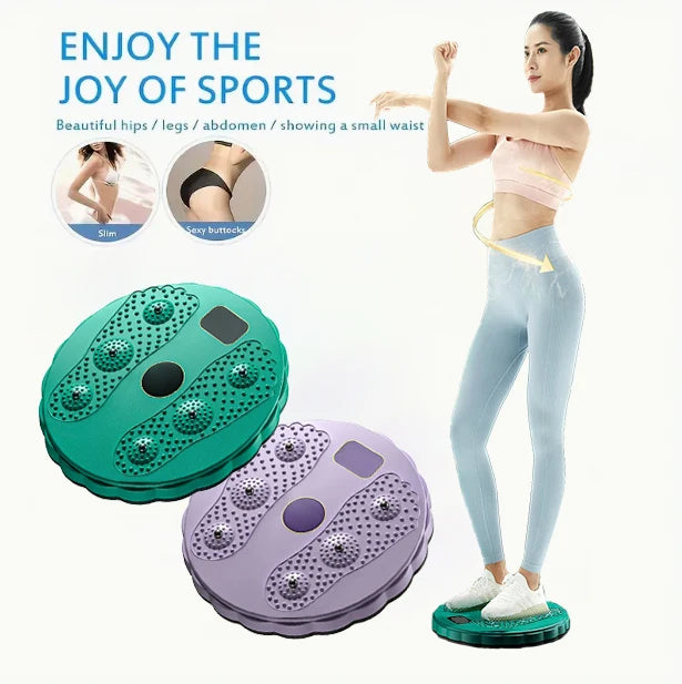 Waist Twisting Disc Magnetic Massage Body Trainer For Abdomen Shaping And Fitness Exercise Equipment