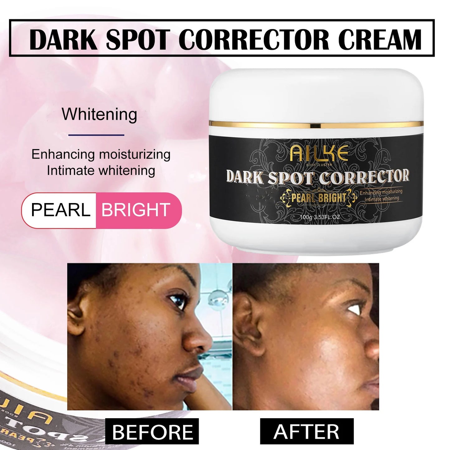 AILKE Collagen Skin Care Set For Women Moisturizing Whitening Freckle Removal