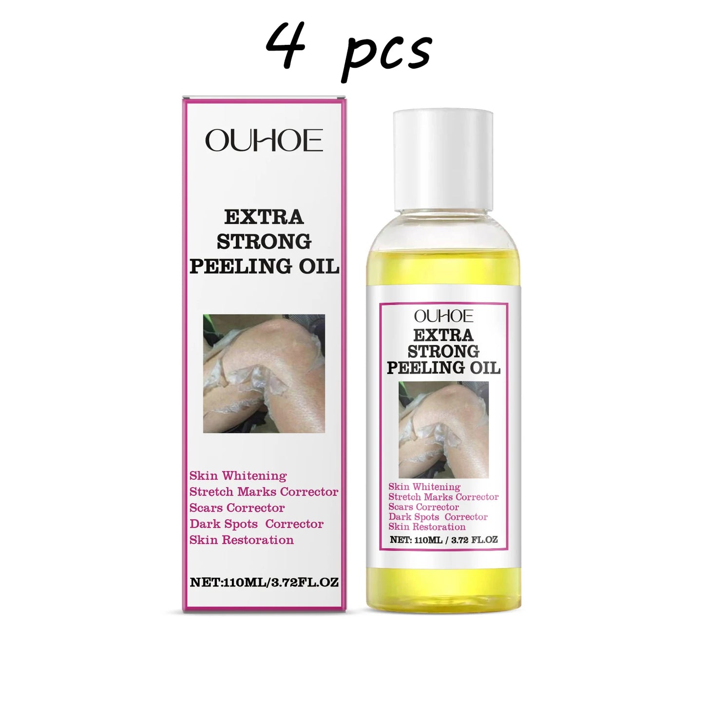 Zen Active Living Gentle Body Peeling Oil For Exfoliating Skin Tone