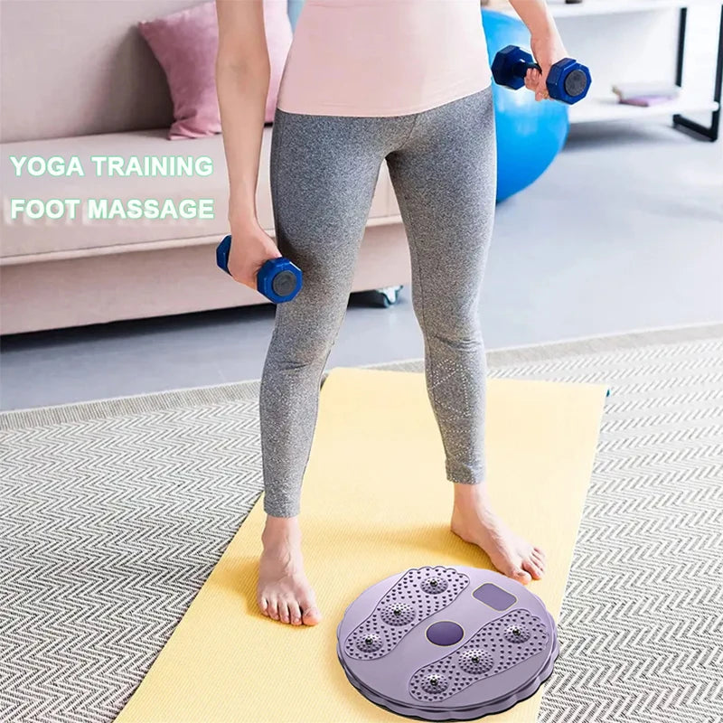 Waist Twisting Disc Magnetic Massage Body Trainer For Abdomen Shaping And Fitness Exercise Equipment