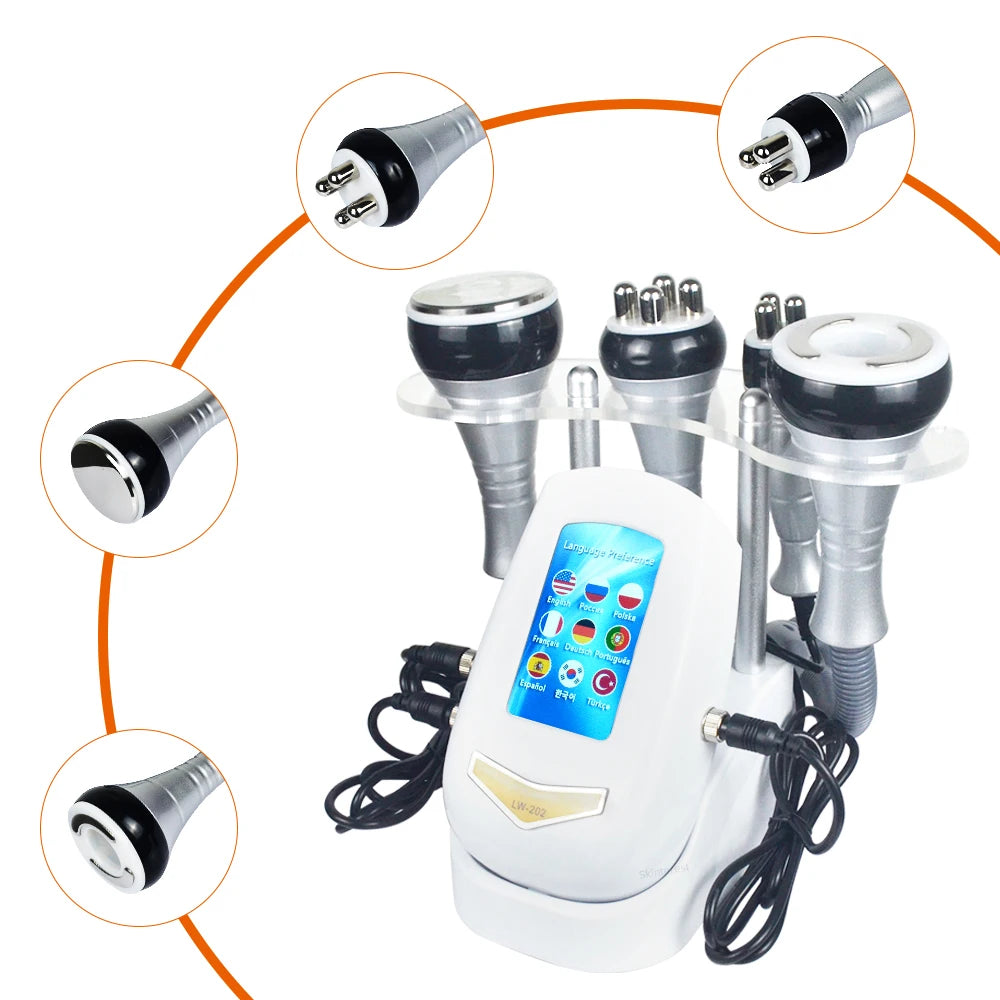 Moonic Beauty 4 In 1 Cavitation Machine 40K UltrasonicRF