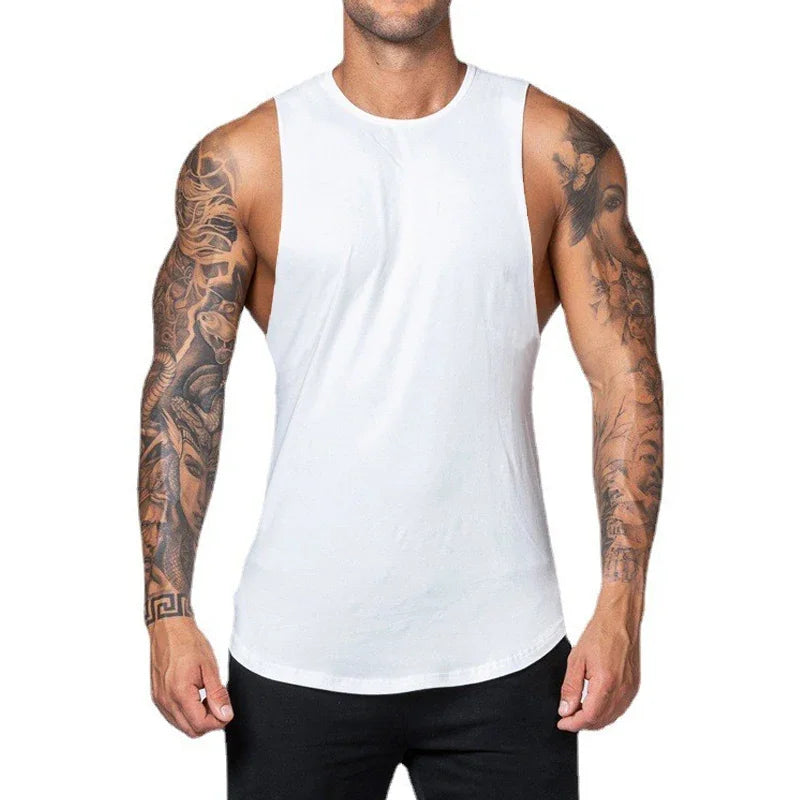 Women Breathable Cotton Tank Top Sleeveless Workout Vest