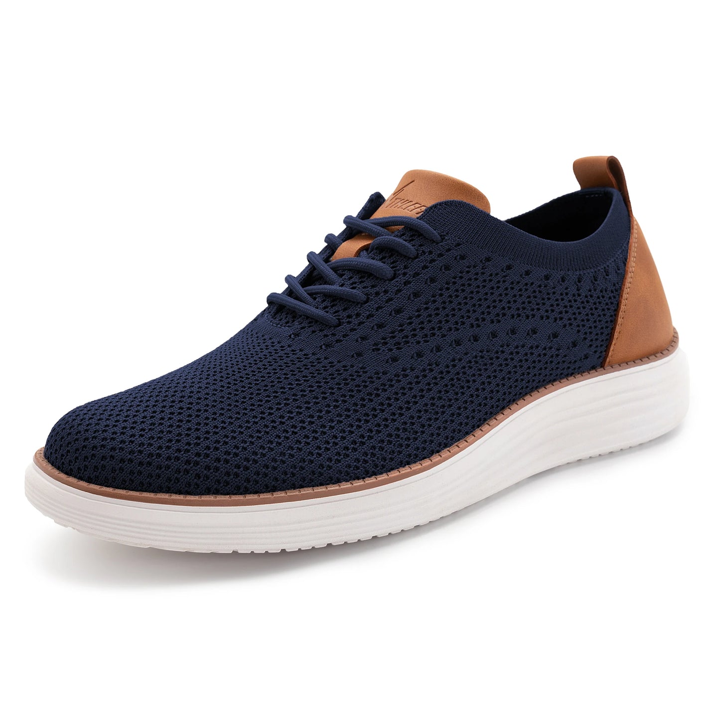 Men's Casual Sneakers Oxfords Business Mesh Breathable Walking Athletic Shoes