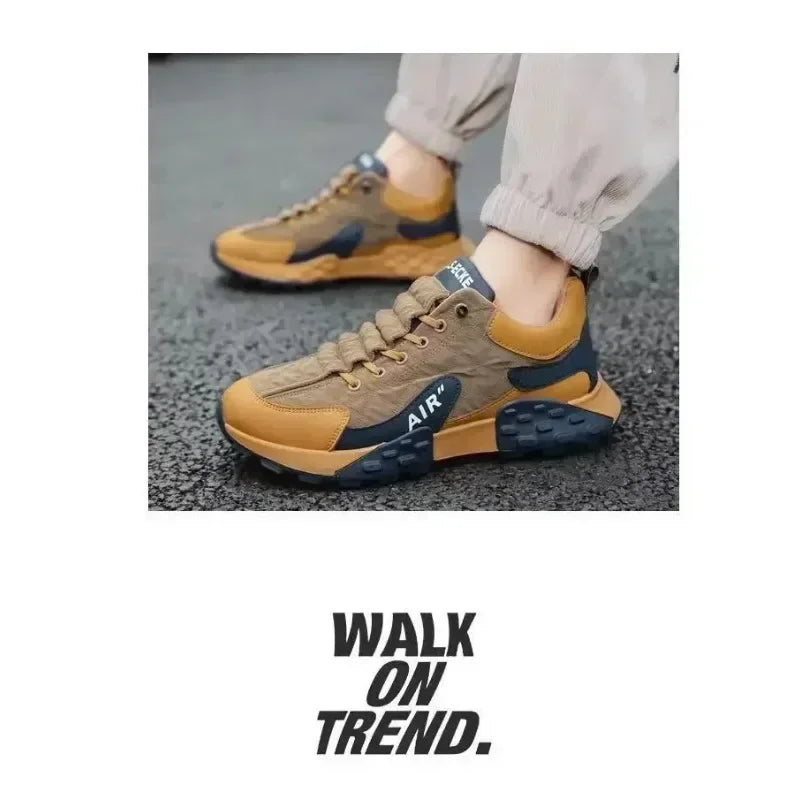 Men's Casual Shoes Breathable Height Increasing Sneakers