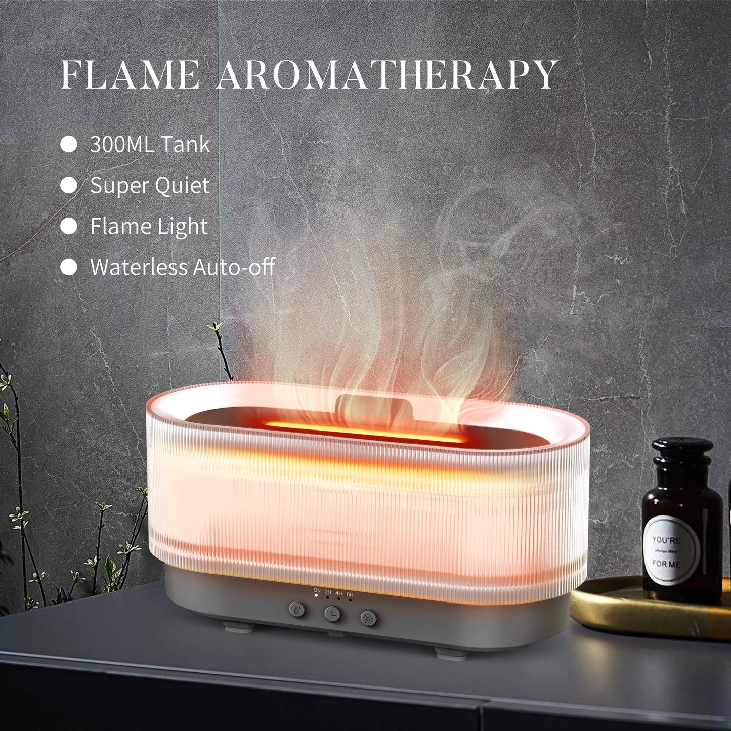 SEJOY Ultrasonic Air Humidifier And Aroma Diffuser With LED Lamp