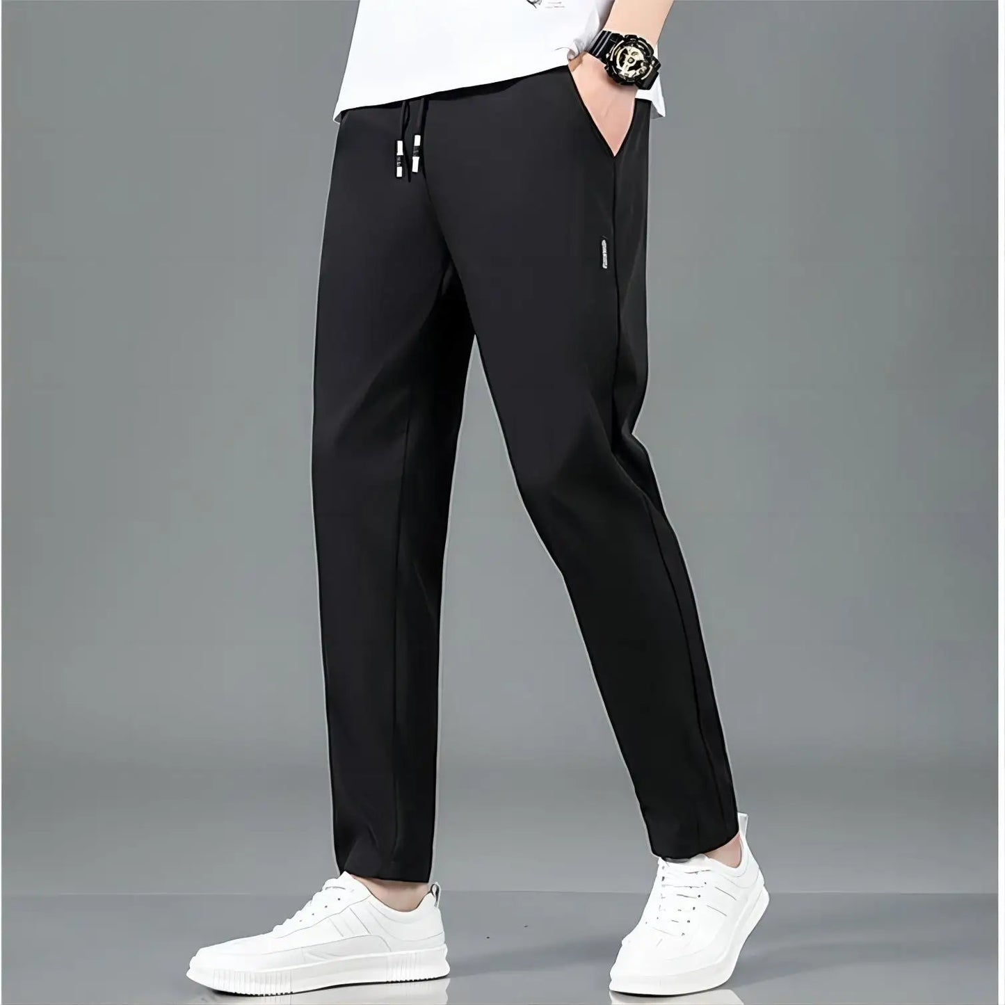 Women Sport Pants With Zipper Pockets For Running Jogging