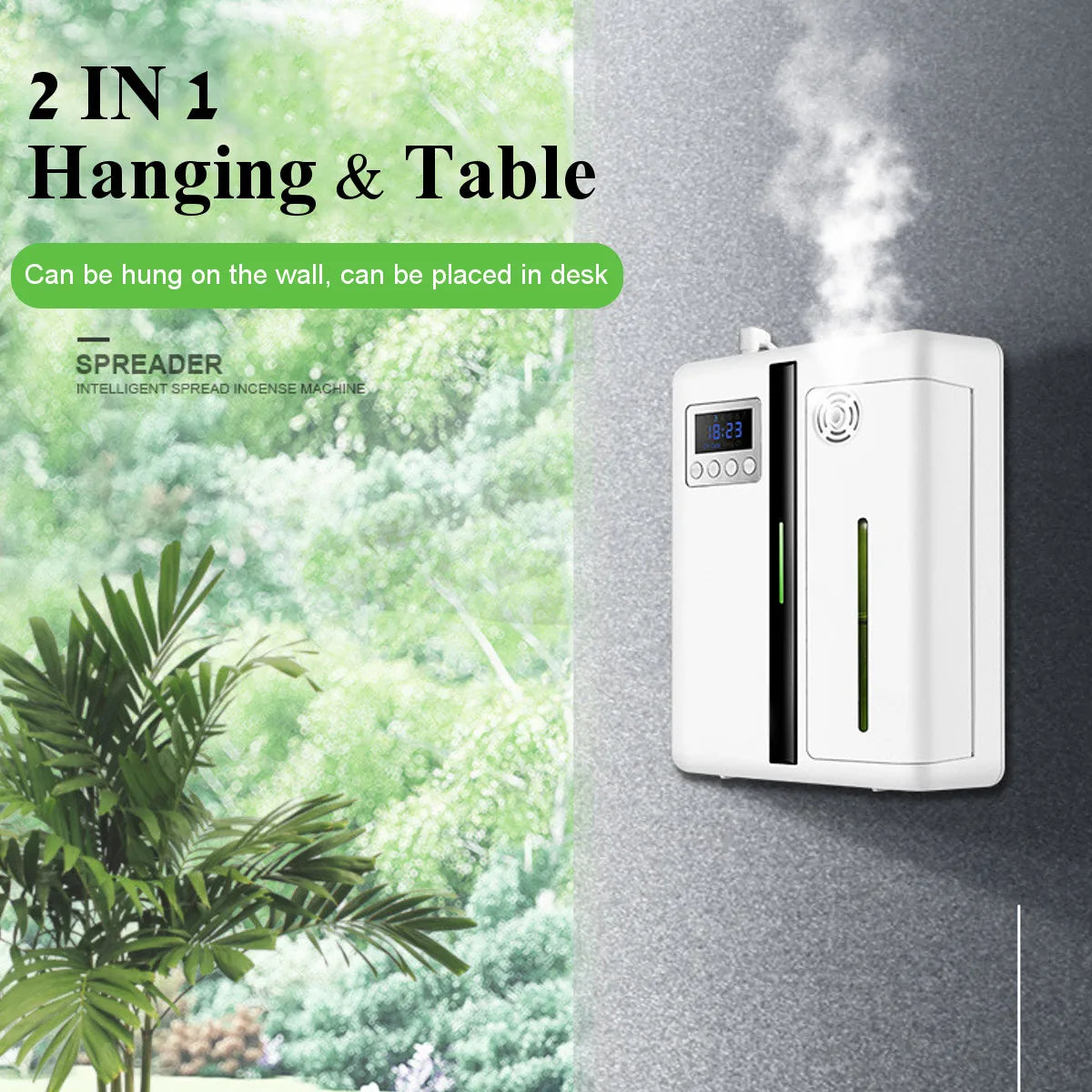 Zen Active Living 200Ml Smart Wall Mounted Aromatherapy Machine