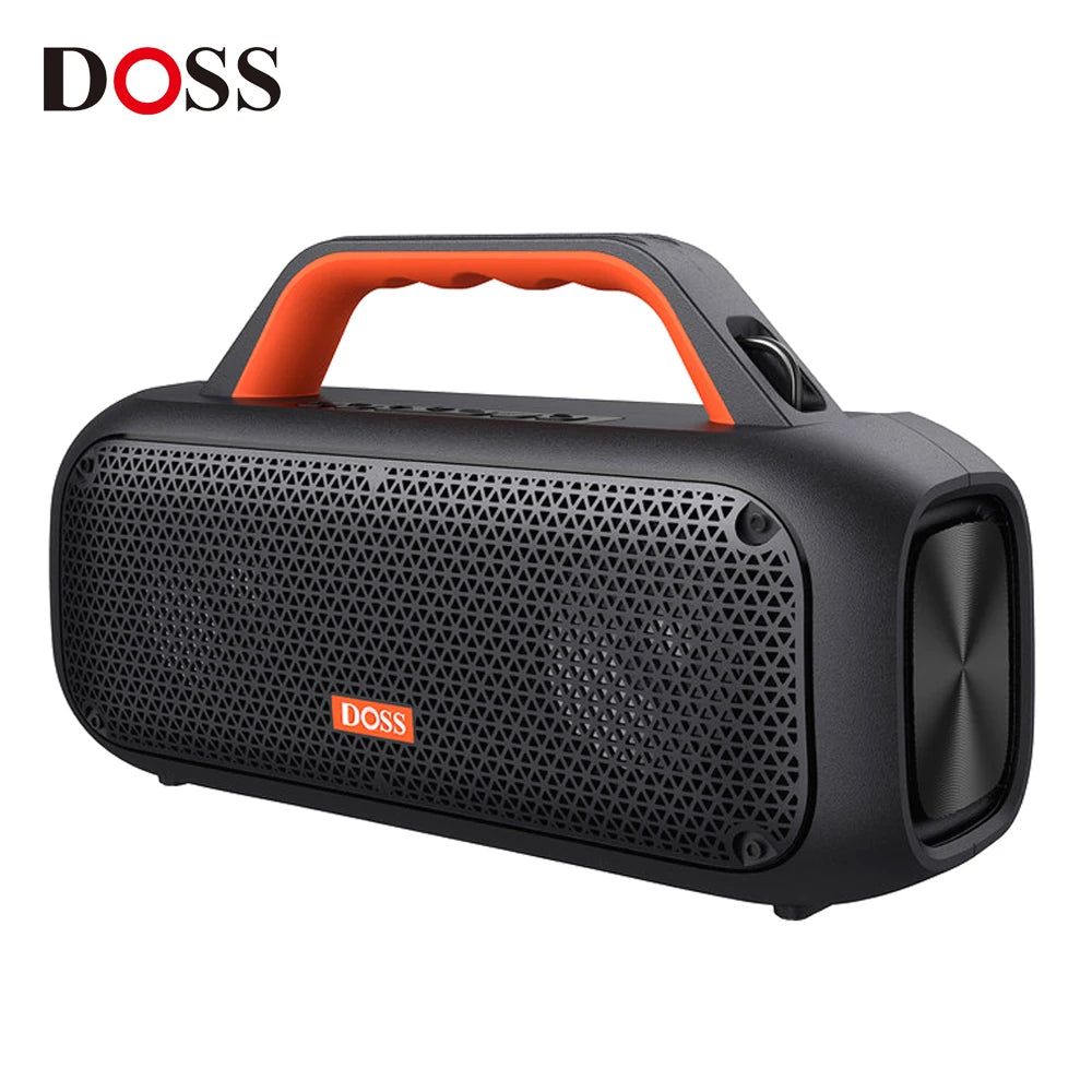 DOSS Outdoor Portable Bluetooth Speaker 60W IPX6 Waterproof SoundBox