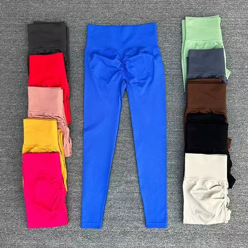 Seamless Sport Yoga High Waist Pants Leggings For Gym Running