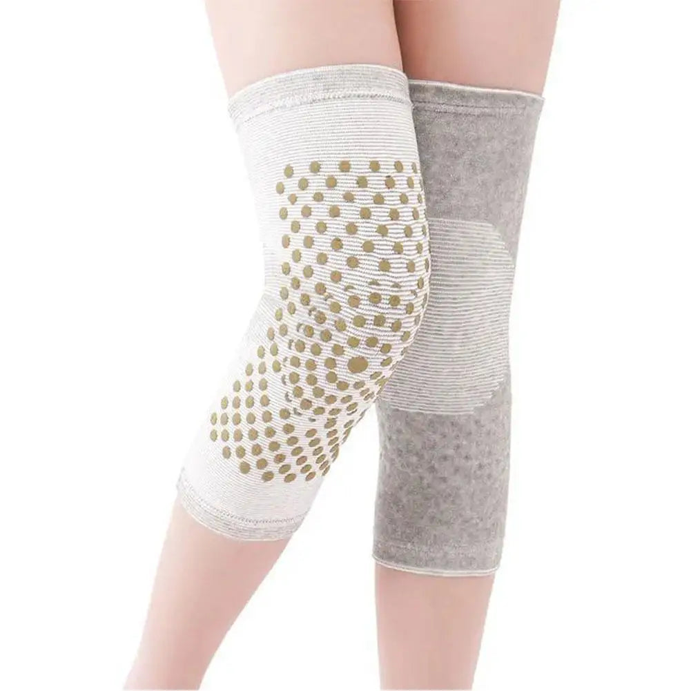 Self Heating Knee Pads,Warm Wormwood Self Heating Knee Brace Support, Long Compression Sleeve for Arthritis Joint Pain Relief