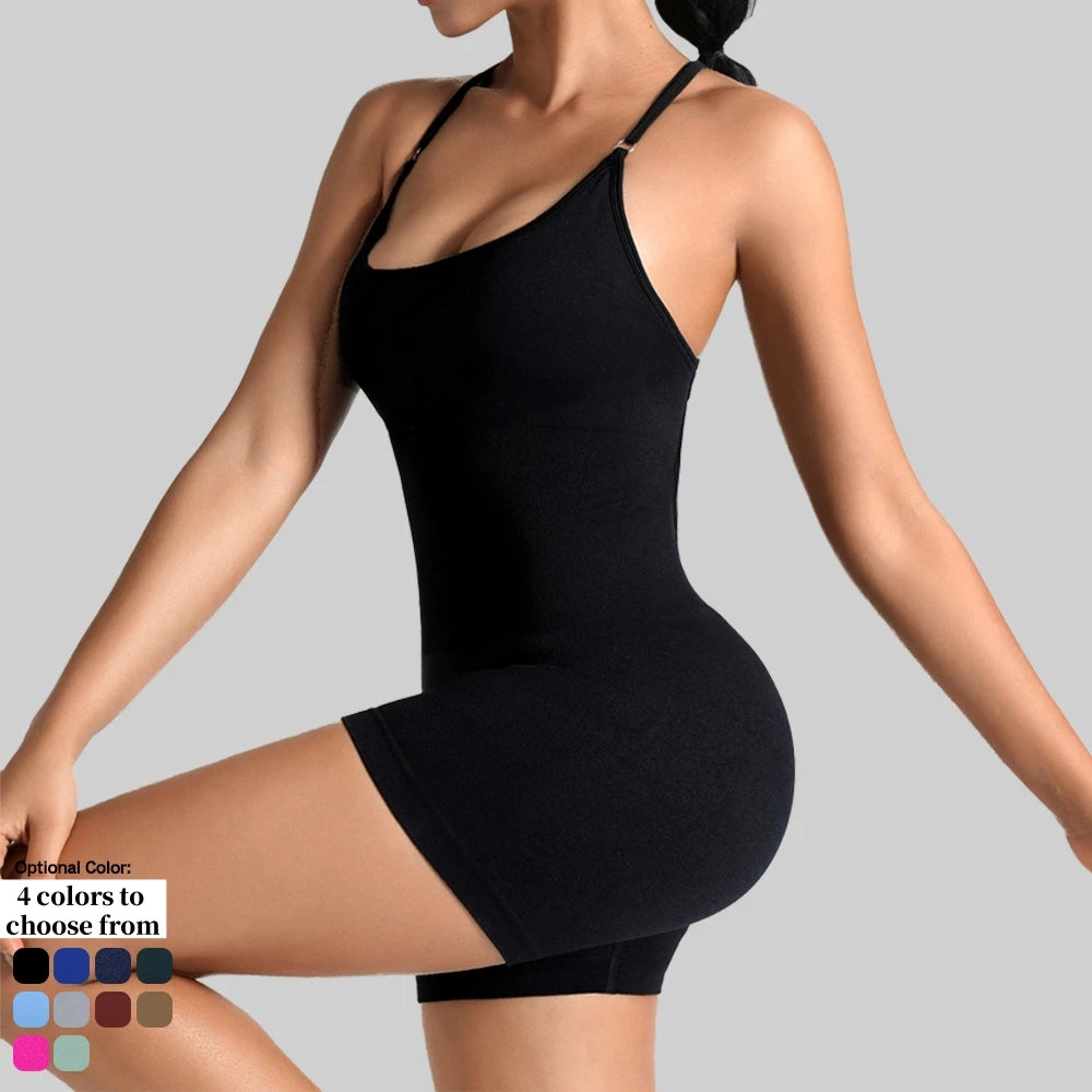 Women Yoga Sets Jumpsuits Active Wear Fitness Clothing Workout Clothes