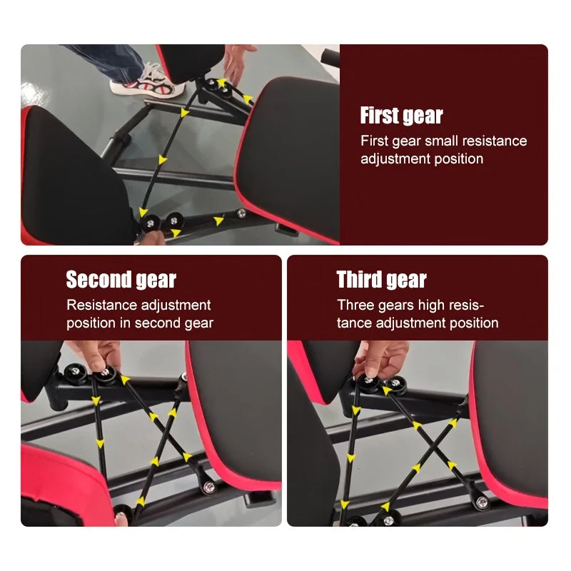 KBQ Adjustable Hip Abductor Machine for Home Leg Exercise