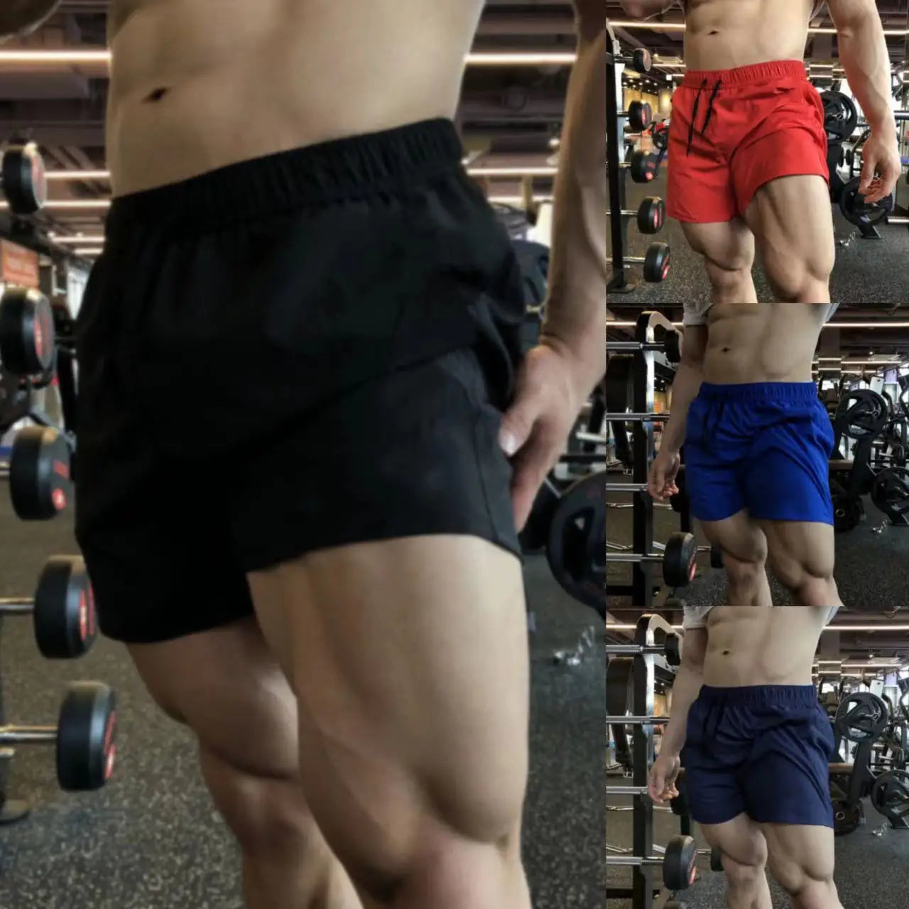 Unisex Running Shorts For Training Gym Fitness Beach Jogging