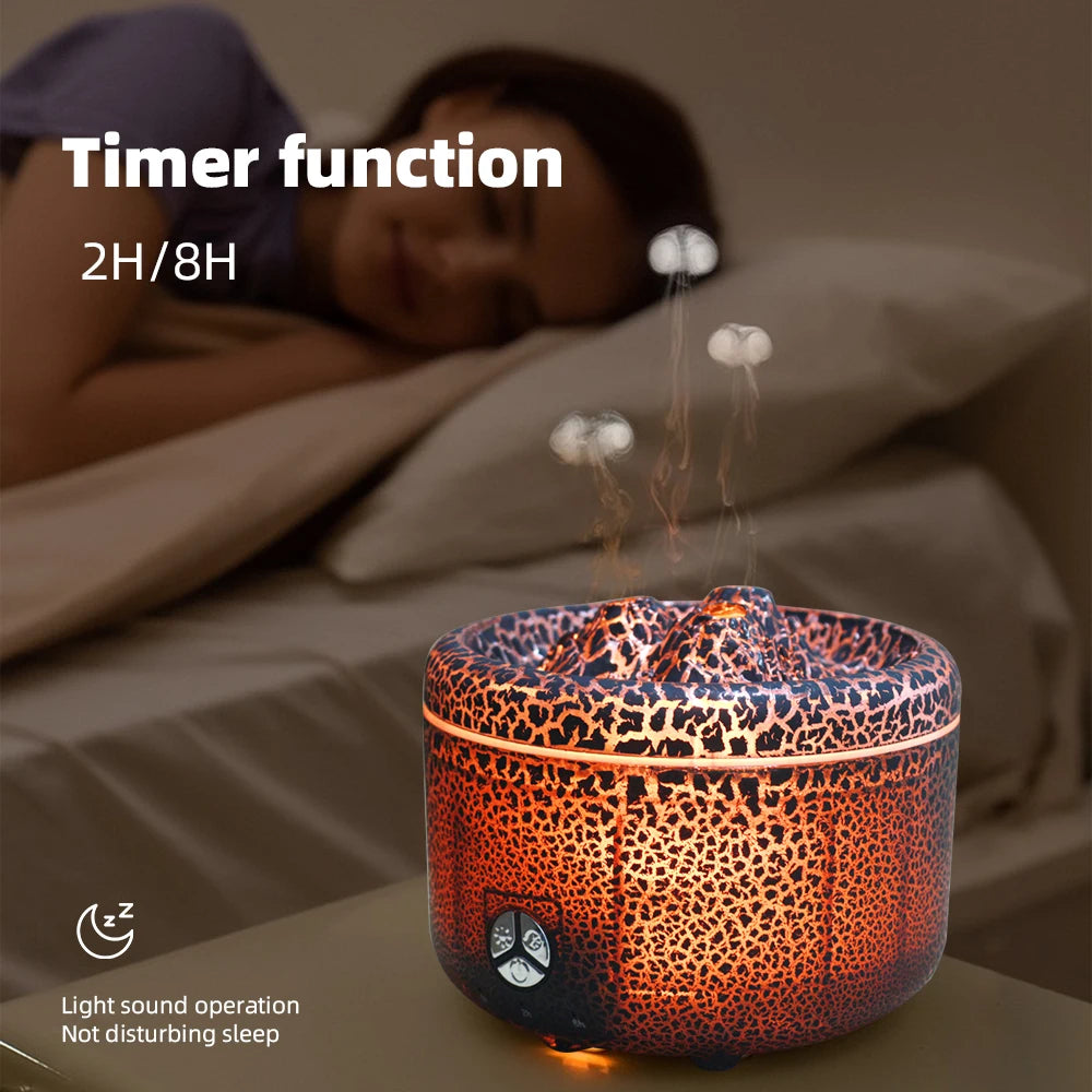 500ml Diffuser with Remote, Customizable Color Light Show, 2 Mist Modes, and Auto Shut-Off for Large Rooms