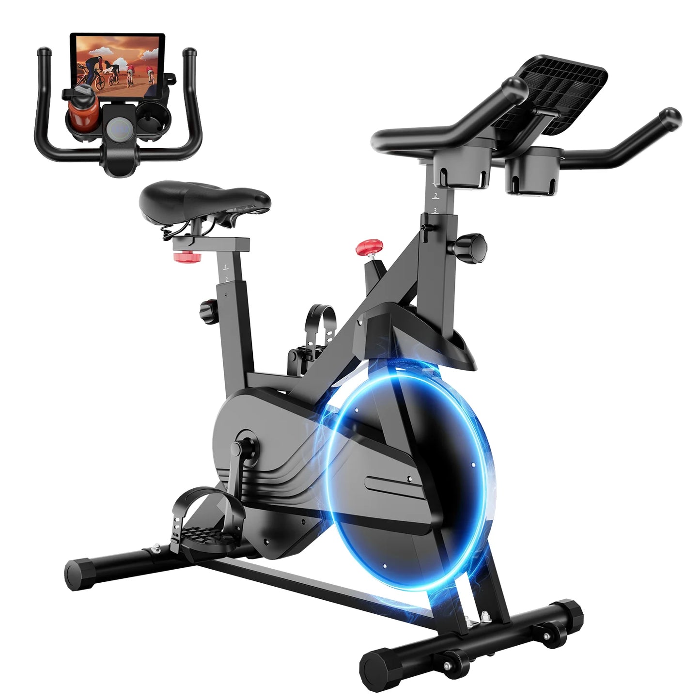 Superun 32 Level Magnetic Resistance Exercise Bike Home Use