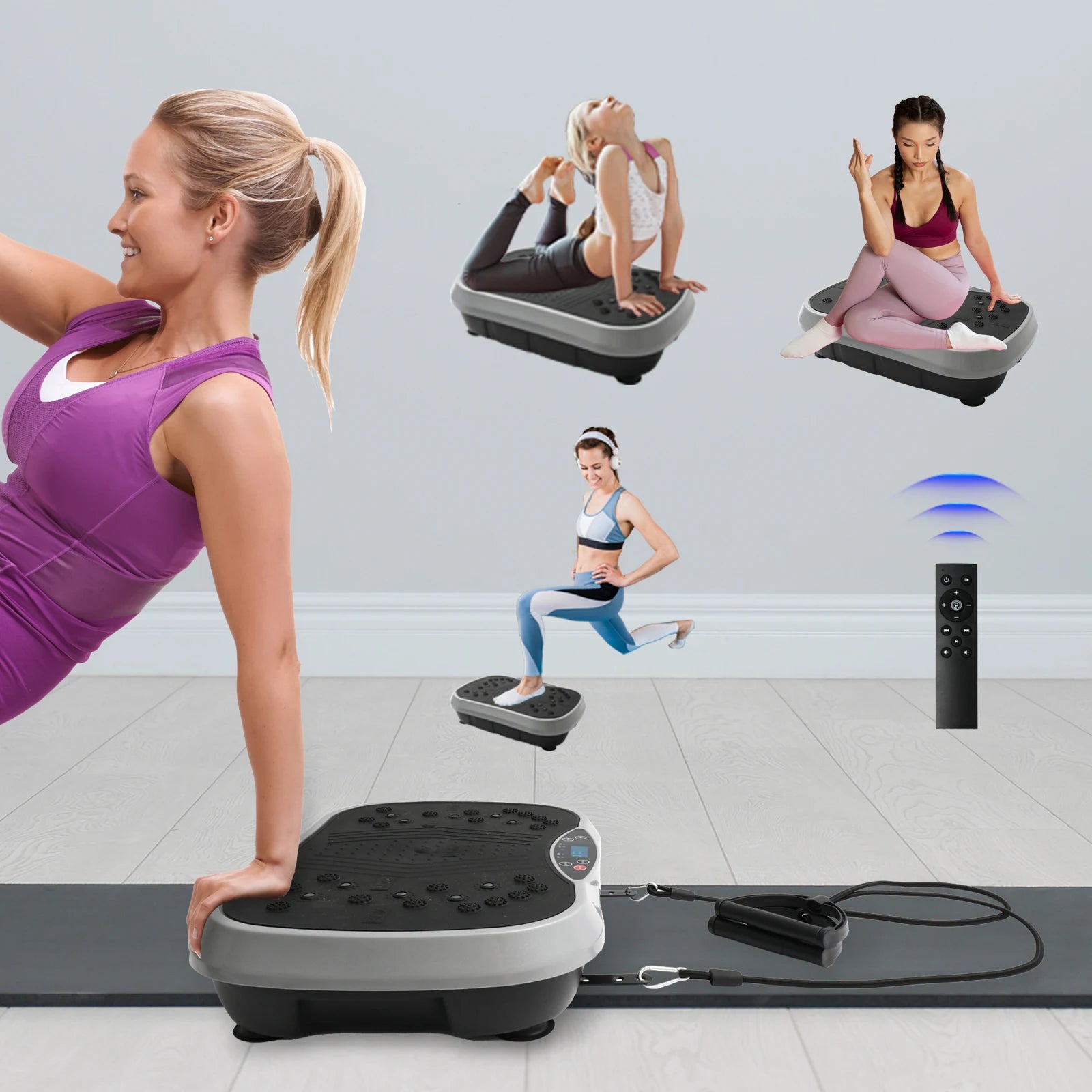 Vibration Plate Exercise Machine For Home Fitness Fat Burning