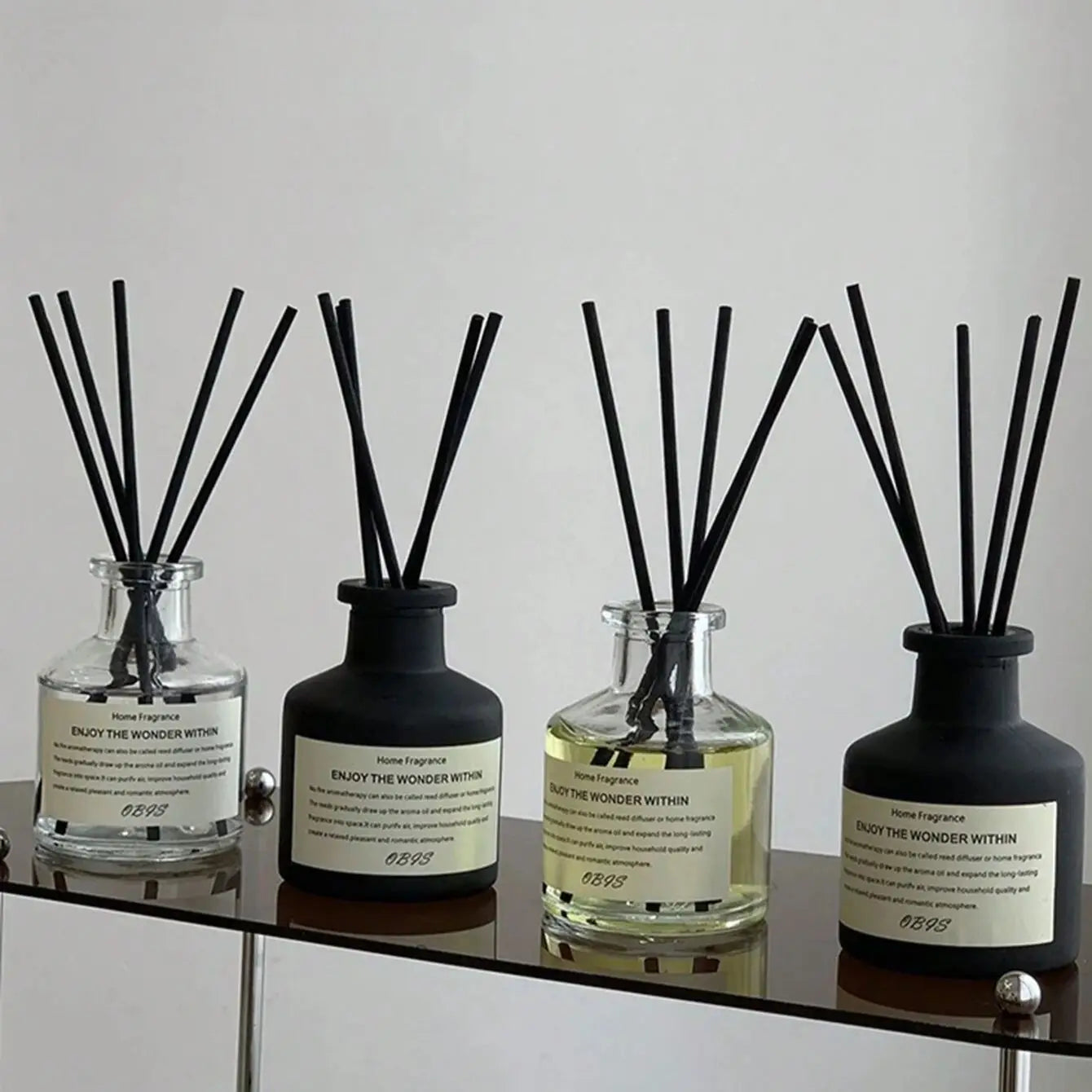 Zen Active Living Freesia Reed Diffuser And Jasmine Fragrance Oil For Home