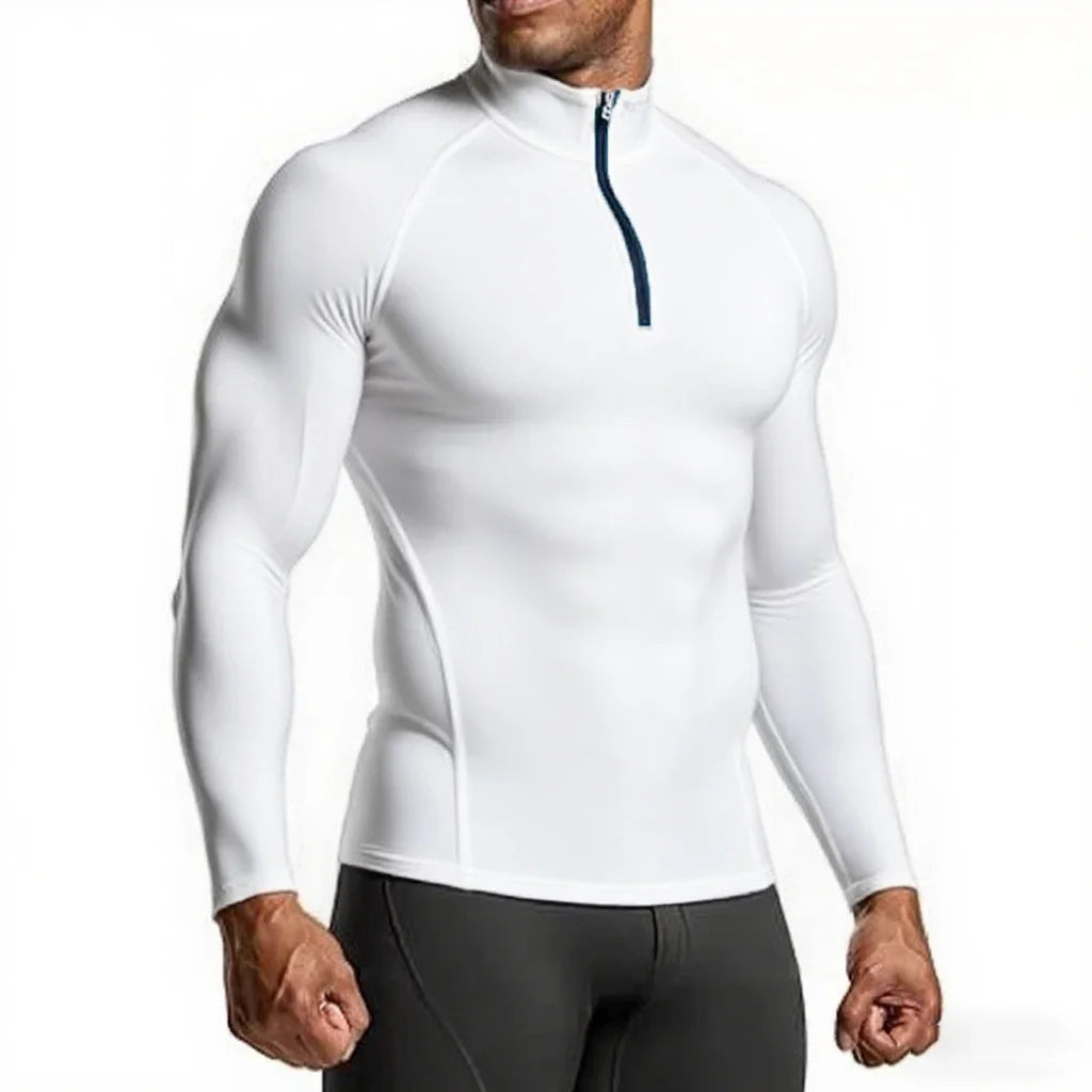 Men Sportswear Long Sleeve Gym T Shirt For Running Training
