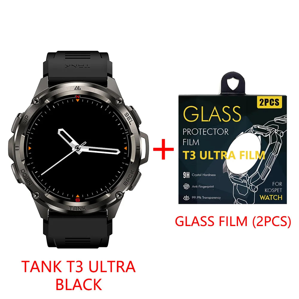 KOSPET Tank T3 Ultra GPS Smartwatch With Fitness Tracking