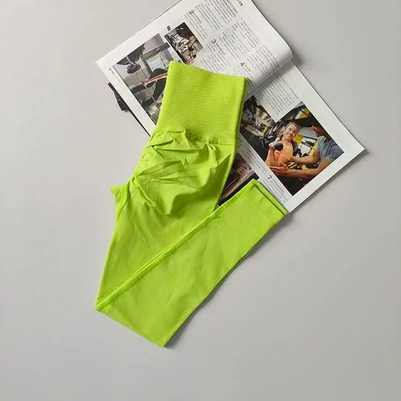 Seamless Sport Yoga High Waist Pants Leggings For Gym Running