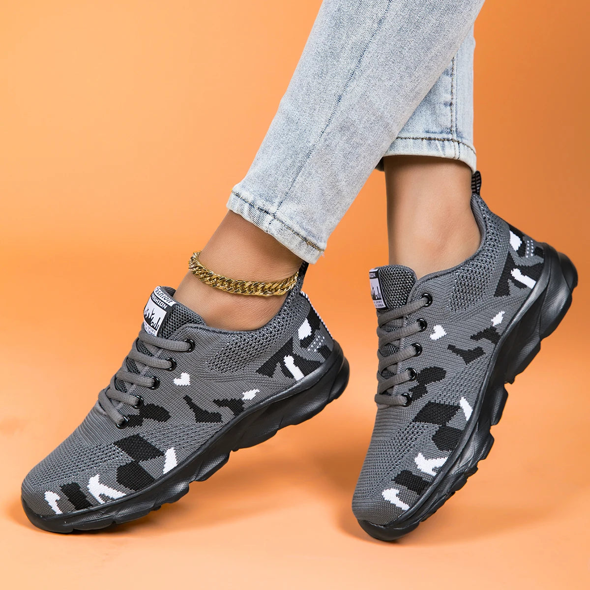 Men's Orthopedic Sneakers Lightweight Casual Walking Shoes