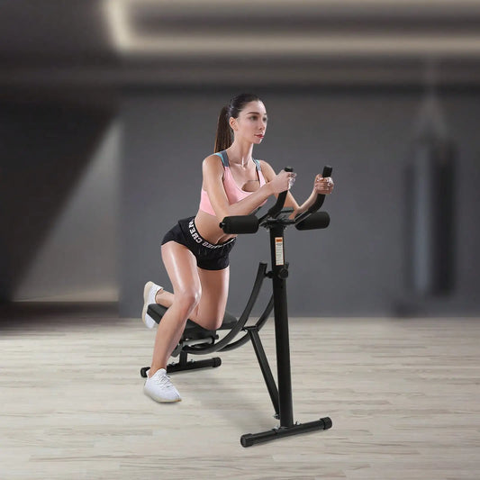 Ab Workout Machine For Home Gym Foldable 3 Intensities