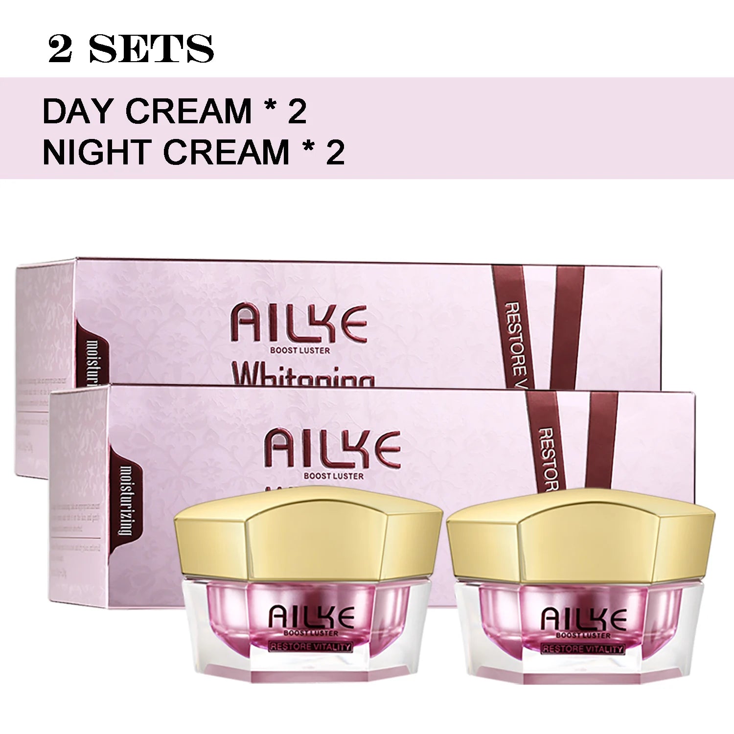 AILKE Brightening Facial Cream For All Skin Types Reduces Spots